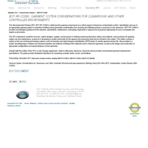 Buy IEST certificate online