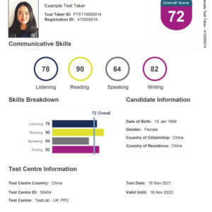 Buy PTE Score Online