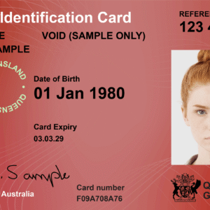 Buy Queensland Australian ID Online