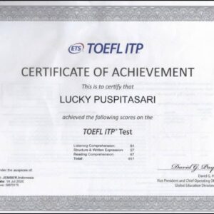 Buy TOEFL Certification online